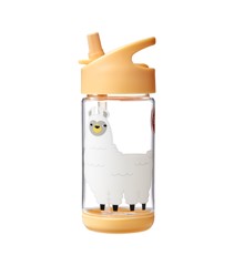 3 Sprouts - Water Bottle - Peach Llama