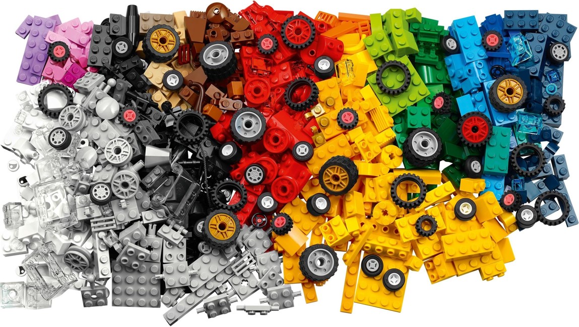 LEGO Classic - Bricks and Wheels (11014)
