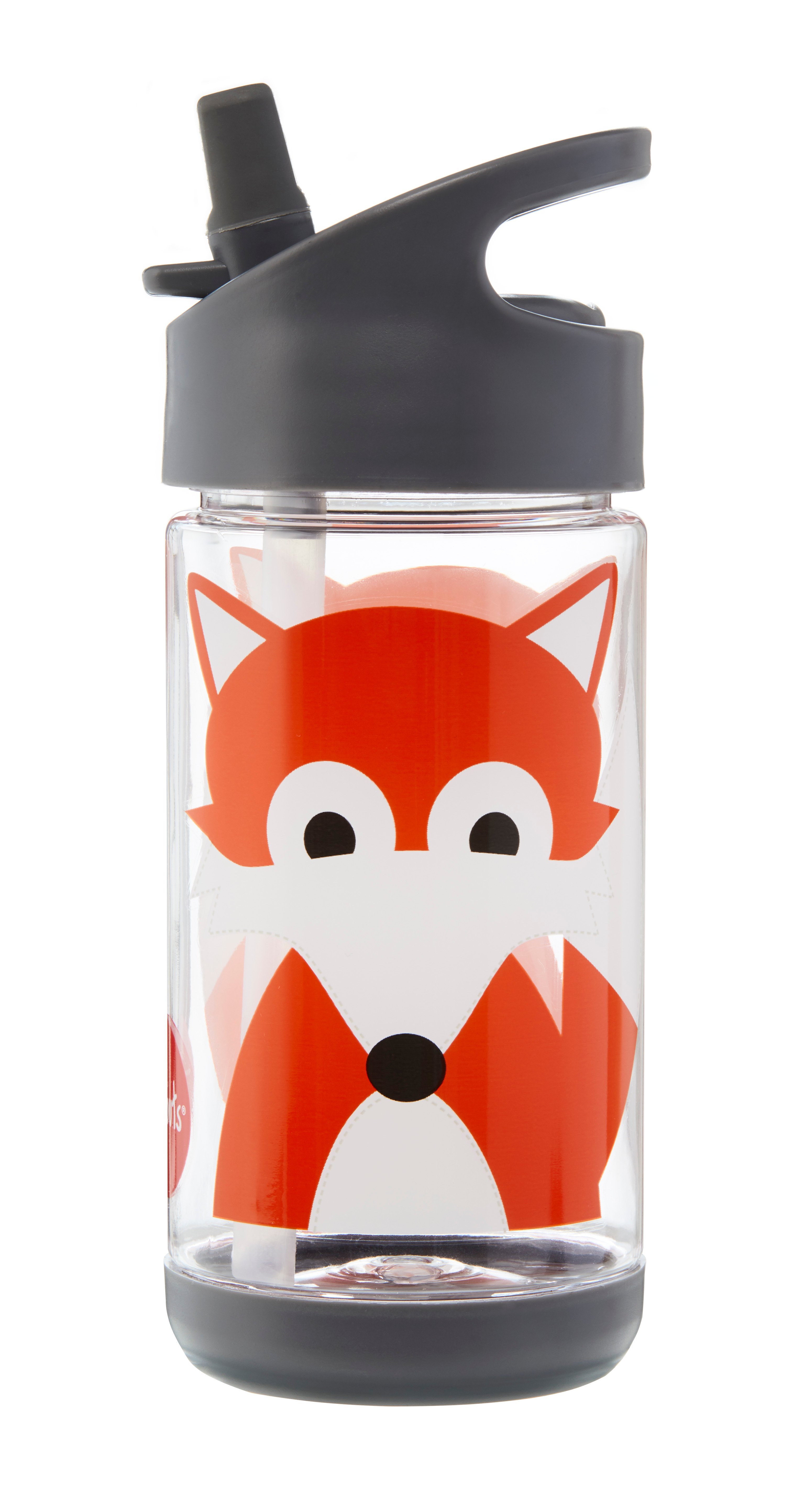3 Sprouts - Water Bottle - Gray Fox - Baby og barn
