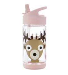 3 Sprouts - Vandflaske - Pink Deer