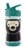 3 Sprouts - Water Bottle - Teal Bear thumbnail-1