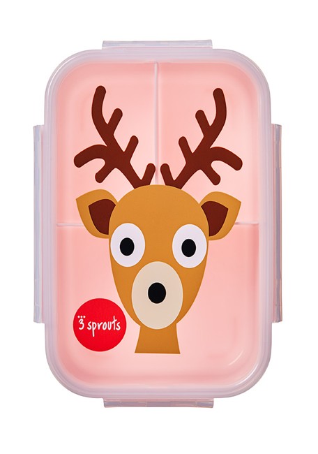 3 Sprouts - Bento Box - Pink Deer