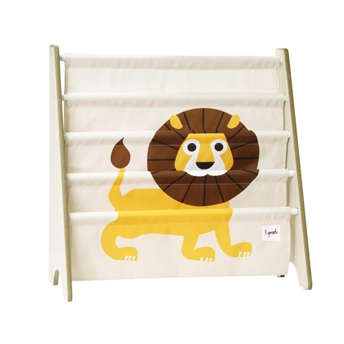 3 Sprouts - Book Rack - Yellow Lion
