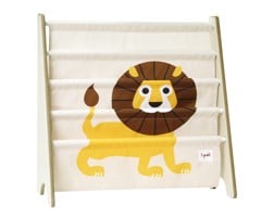 3 Sprouts - Book Rack - Yellow Lion