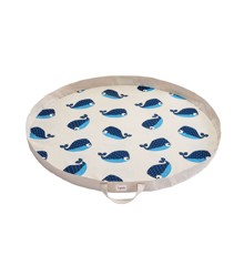 3 Sprouts - Play Mat Bag - Blue Whale