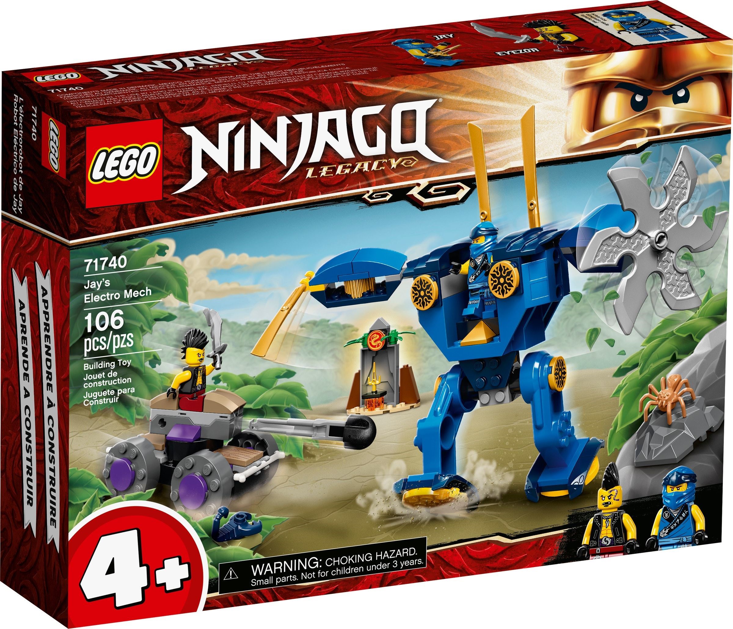 LEGO Ninjago - Jay's Electro Mech (71740)