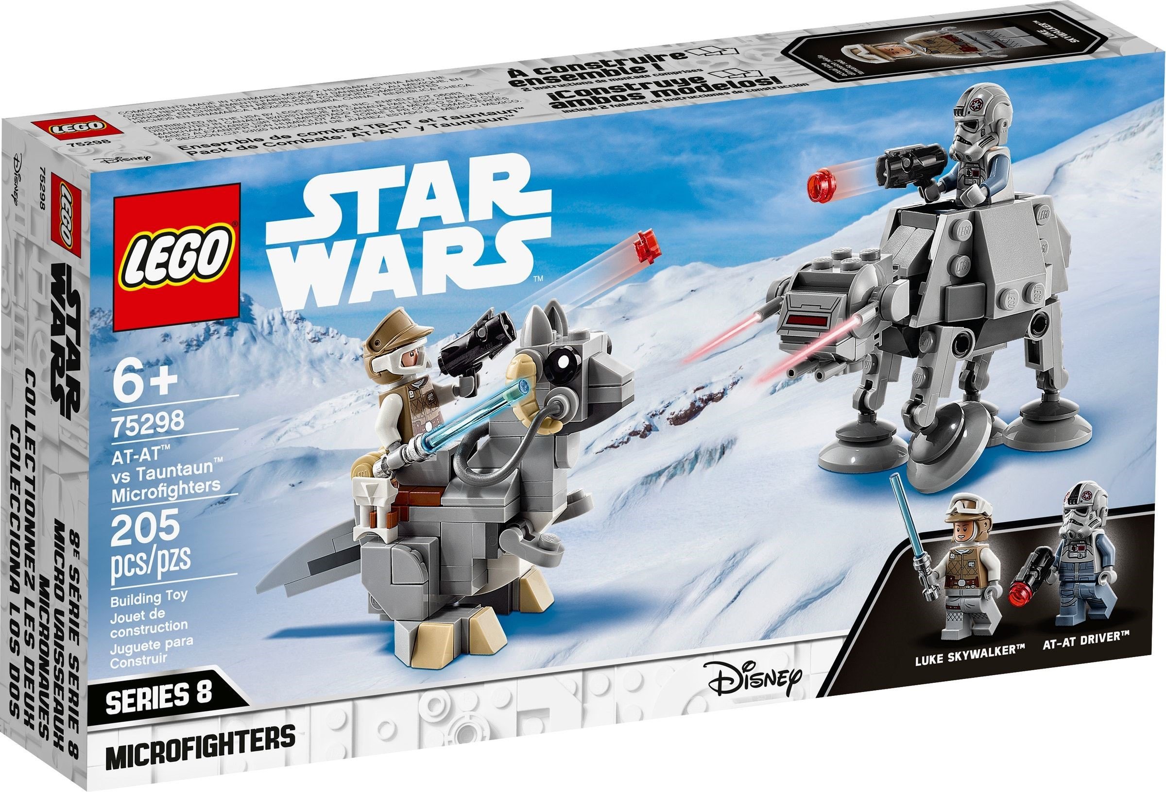 LEGO Star Wars - AT-AT™ vs. Tauntaun™ Microfighters (75298) - Leker