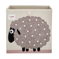 3 Sprouts - Storage Box - Beige Sheep