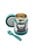 3 Sprouts - Stainless Steel Food Jar and Spork - Teal Bear thumbnail-2