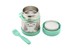 3 Sprouts - Stainless Steel Food Jar and Spork - Mint Owl thumbnail-2