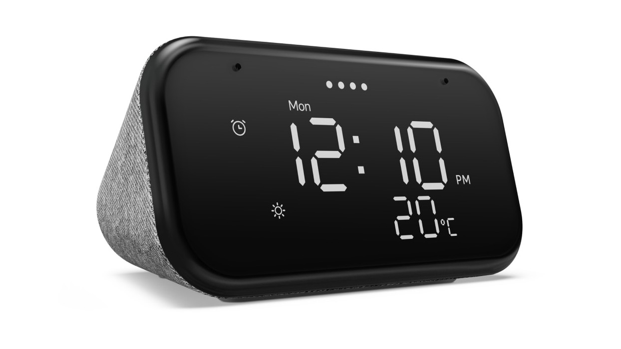 Lenovo - Smart Clock Essential with Google assistent