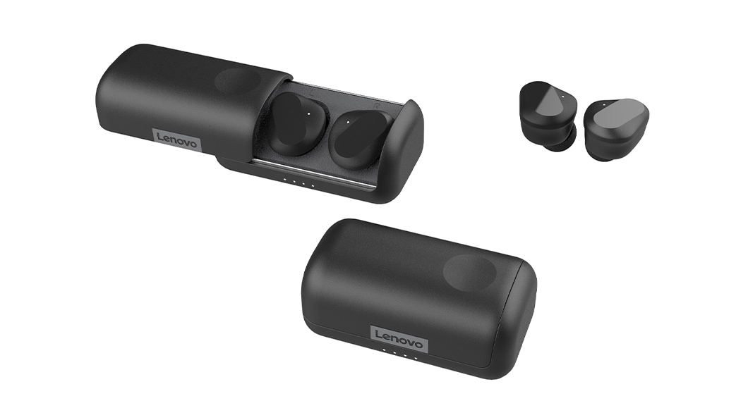 Lenovo - True Wireless Earbuds Bluetooth 5.0