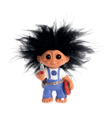 Good Luck Troll - Electrician Troll 9 cm (93606)