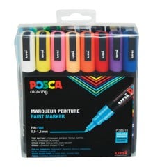 Posca - PC3M - Fine Tip Tusser, 16 stk