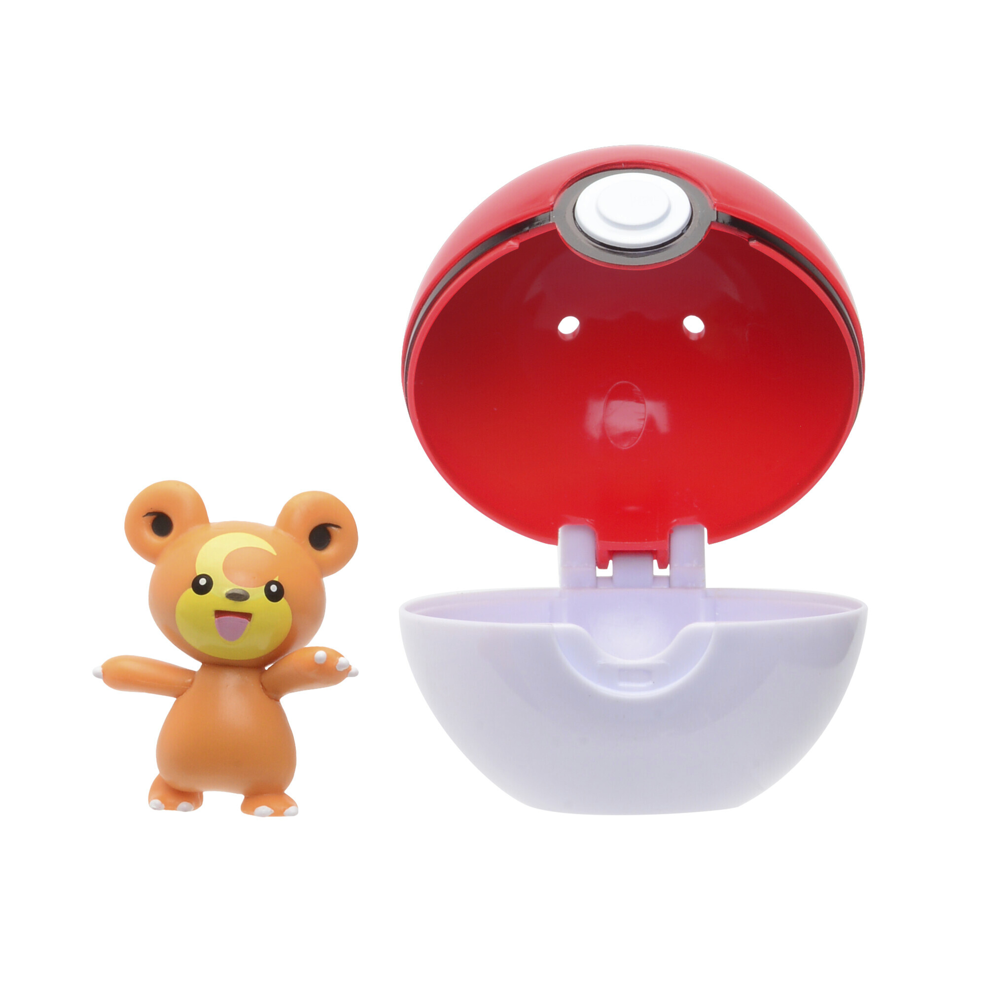Pokemon - Clip n' Go - Teddiursa & Poke Ball (PKW0152)
