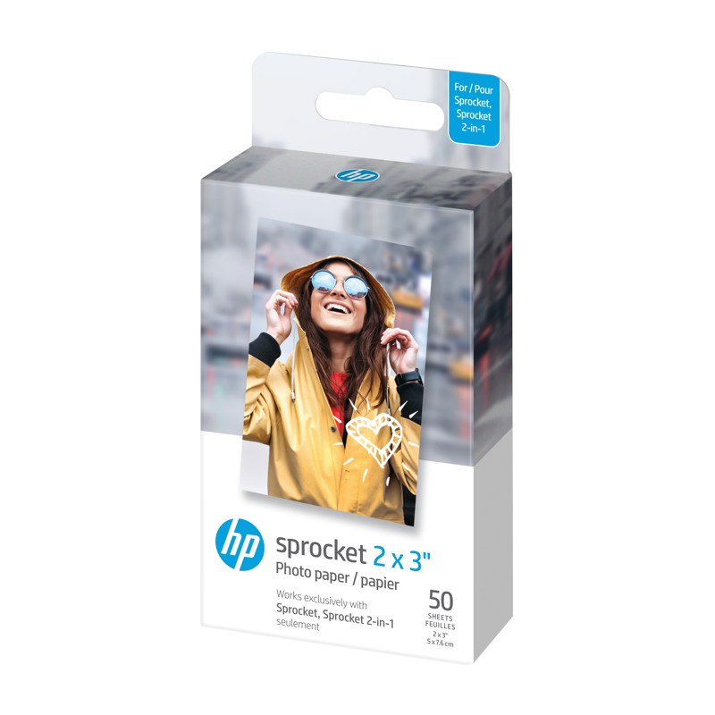 Udseende repræsentant Sober Køb HP - Zink Paper Sprocket For Luna 2x3" - 50 Pack - 50 Pack - Fri fragt