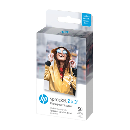 - Zink Paper Sprocket For Luna 2x3" - 50 Pack