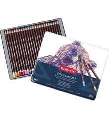 Derwent - Coloursoft Pencils (24 Tin)