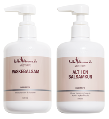 Pudderdåserne - Co-wash 500 ml + All in One Conditioner/Mask 500 ml