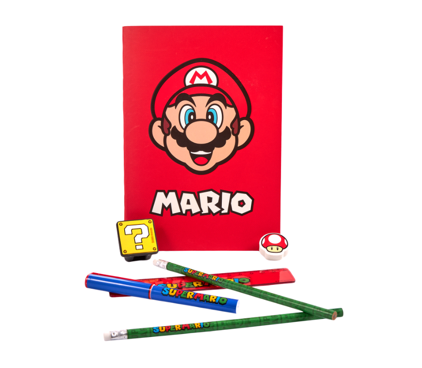 Kids Licensing - Stationery Set - Super Mario (0613060) - Leker