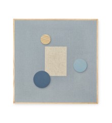 Nofred - Magnetic Pinboard -  Blue