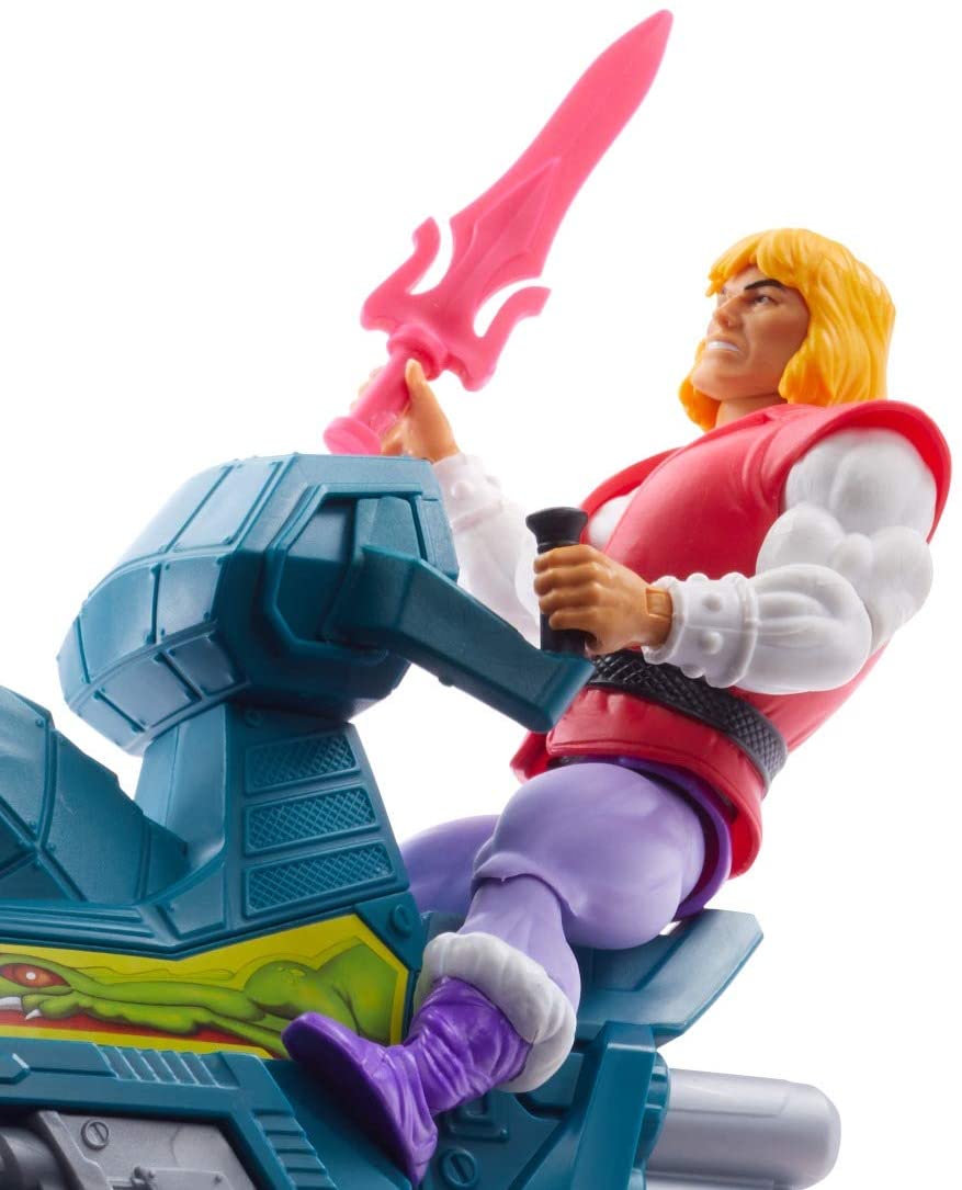 Mattel Masters of the Universe Origins Prince Adam/'s Sky Sled Action Figure GPP30 for sale online