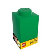 LEGO - Silicone Brick - Night Light w/LED - Green