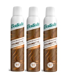 Batiste - 3 x Dry Shampoo Hint of Colour Medium Brunette 200ml