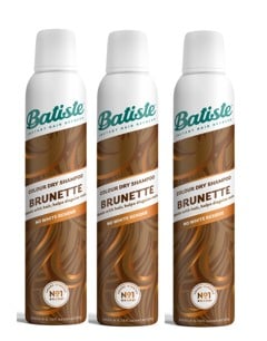 Batiste - 3 x Tørshampoo Hint of Colour Medium Brunette 200ml