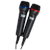 DON ONE - GMIC200 DUAL  USB Mikrofon sæt karaoke  (PS5/PS4/PS3/Xbox One/Xbox 360/PC/DVD) thumbnail-1