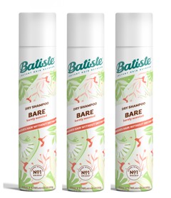 Batiste - Dry Shampoo Bare 200 ml x 3