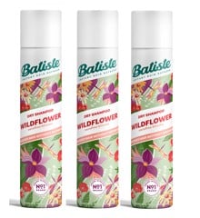 Batiste - 3 x Dry Shampoo Wildflower 200 ml