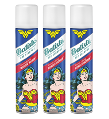 Batiste - 3 x Tørshampoo Wonder Woman 200 ml