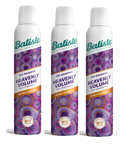 Batiste - 3 x Dry Shampoo Heavenly Volume 200 ml