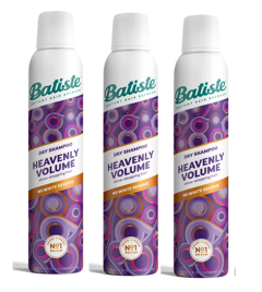 Batiste - 3 x Tørshampoo Heavenly Volume 200 ml