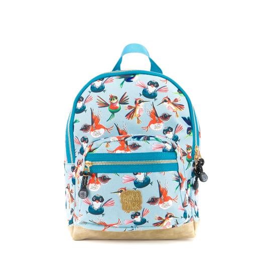Pick & Pack - Small Backpack 7 L - Birds Dusty Blue (515943)