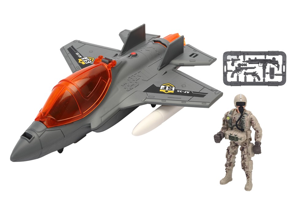 Soldier Force - Falcon Command Jet Legesæt