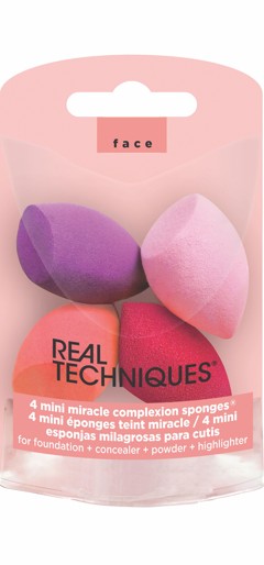 Real Techniques - 4 Mini Miracle Sponges Geschenkset