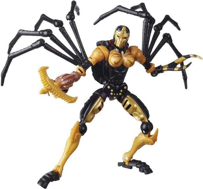 Transformers - Generations War For Cybertron - Kingdom Deluxe Black Arachnia (F0670)