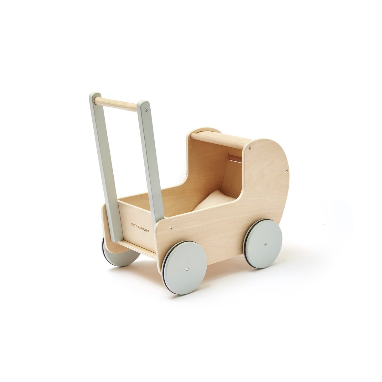 Kids Concept - Dukkevogn i træ (1000558)