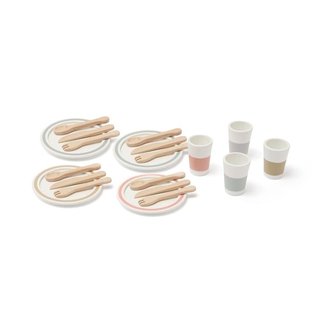 Kids Concept -- Geschirr 4 Spielset - BISTRO