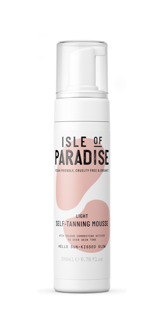 Isle of Paradise - Light Self Tanning Mousse 200 ml