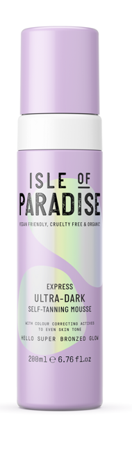 Isle of Paradise - Express Extra Dark Self Tanning Mousse 200 ml