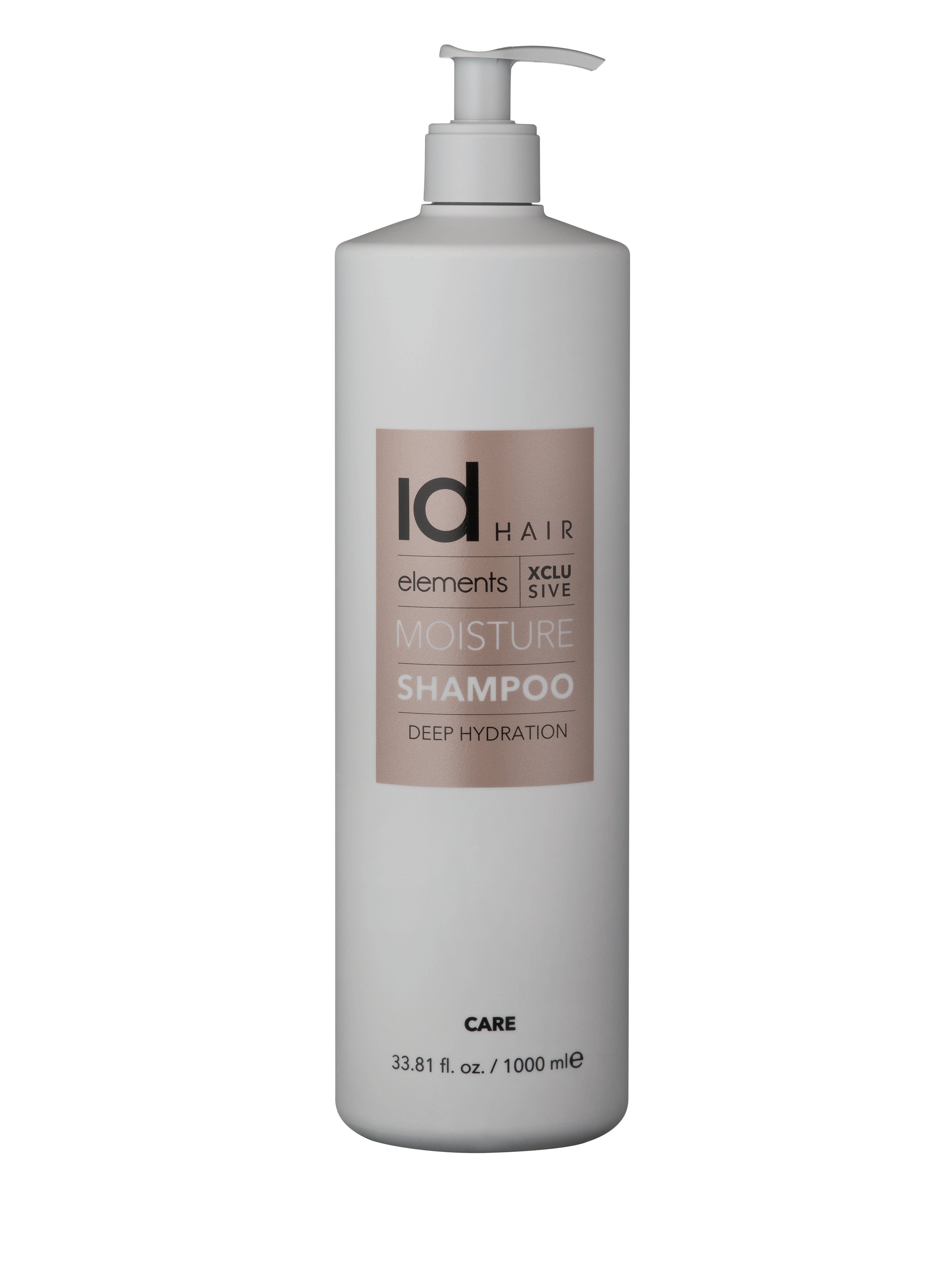 IdHAIR - Elements Xclusive Moisture Shampoo 1000 ml - Skjønnhet
