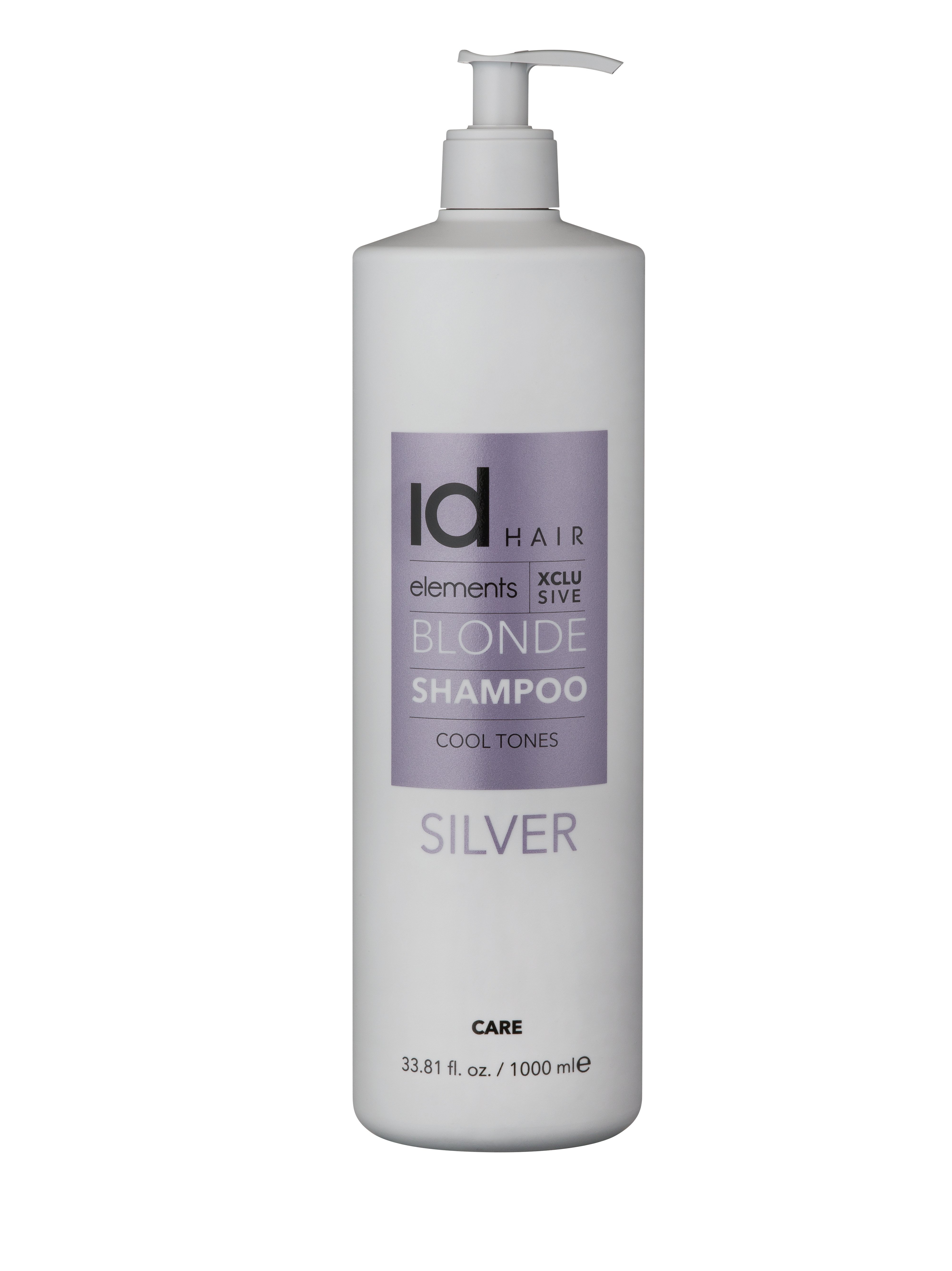 IdHAIR - Elements Xclusive Silver Shampoo 1000 ml - Skjønnhet