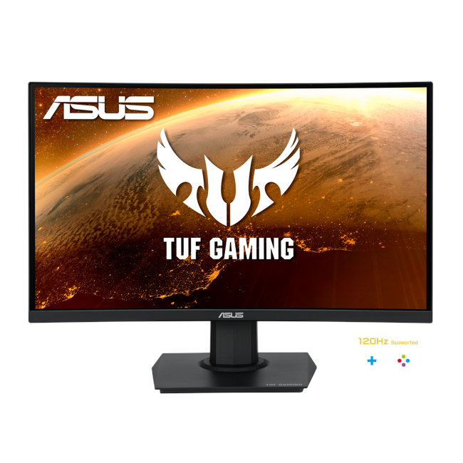 Asus - TUF Gaming VG24VQE Curved Gaming Monitor 165Hz