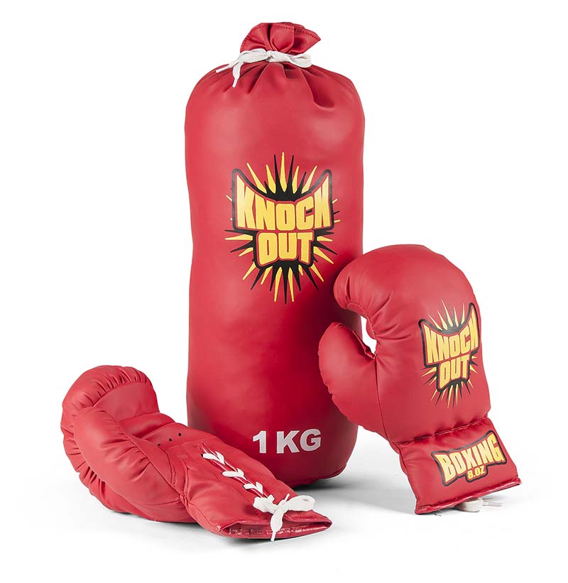 Vini Sport - Boxing bag with gloves for kids (24360)