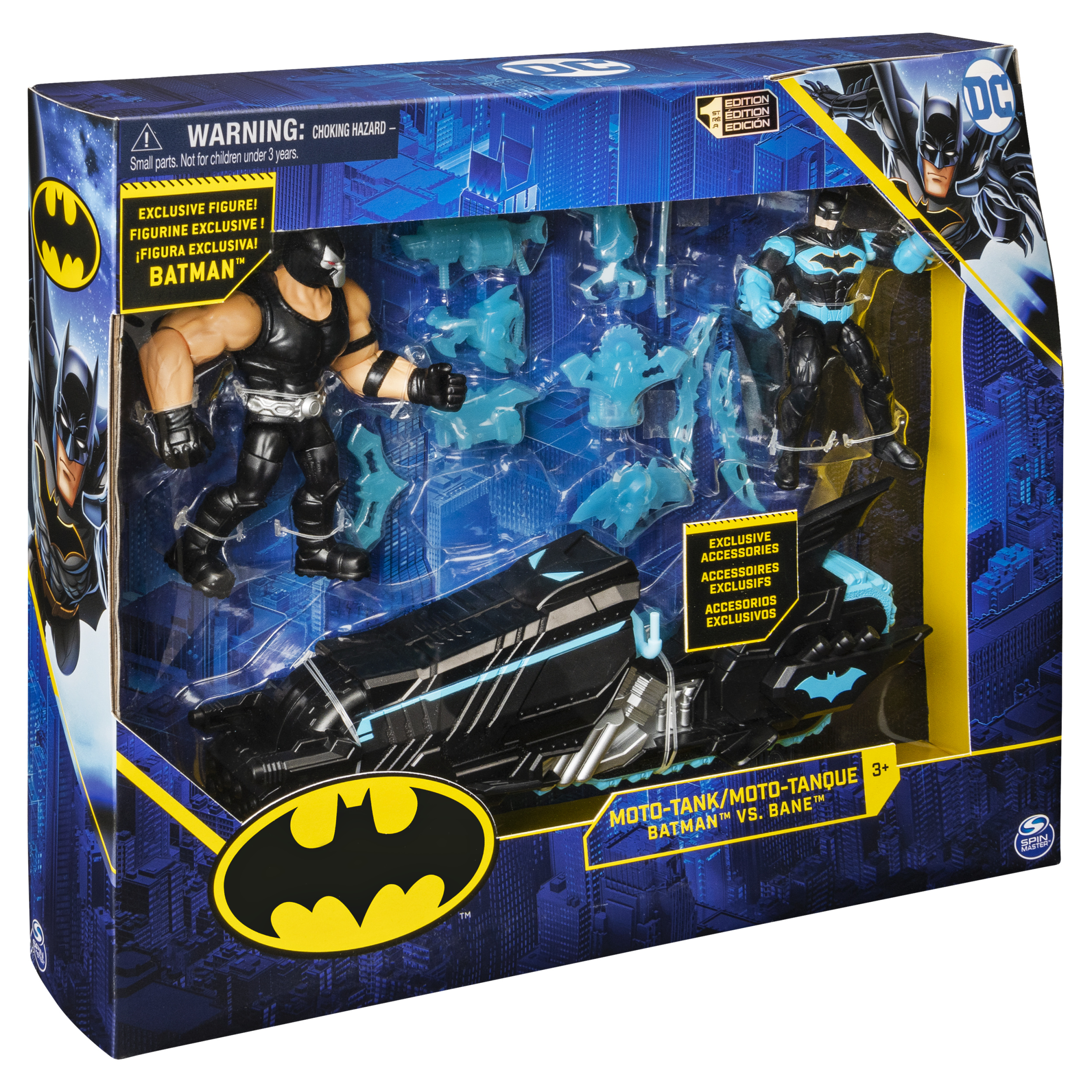 Buy Batman - Batcycle w/2 Figures, 10 cm (6055934)