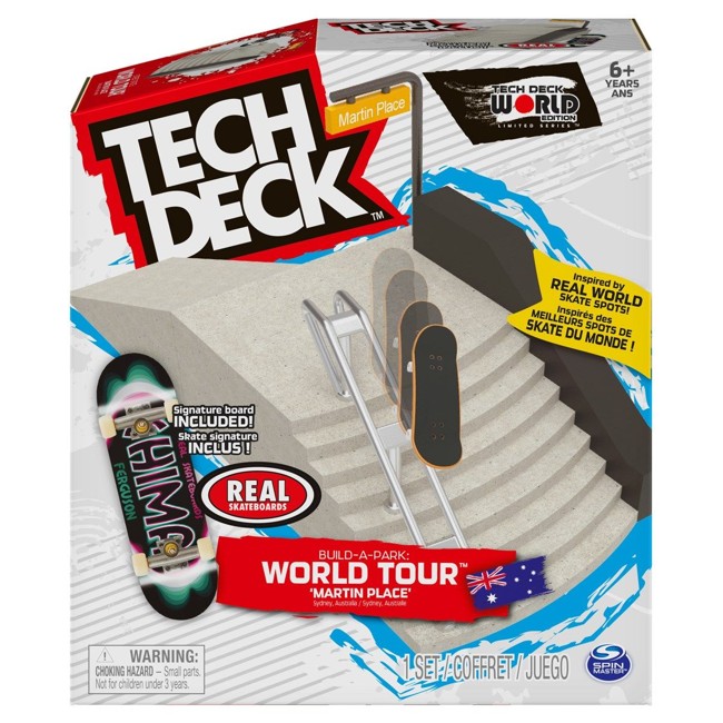 Tech Deck - Build a Park World Tour - Martin Place