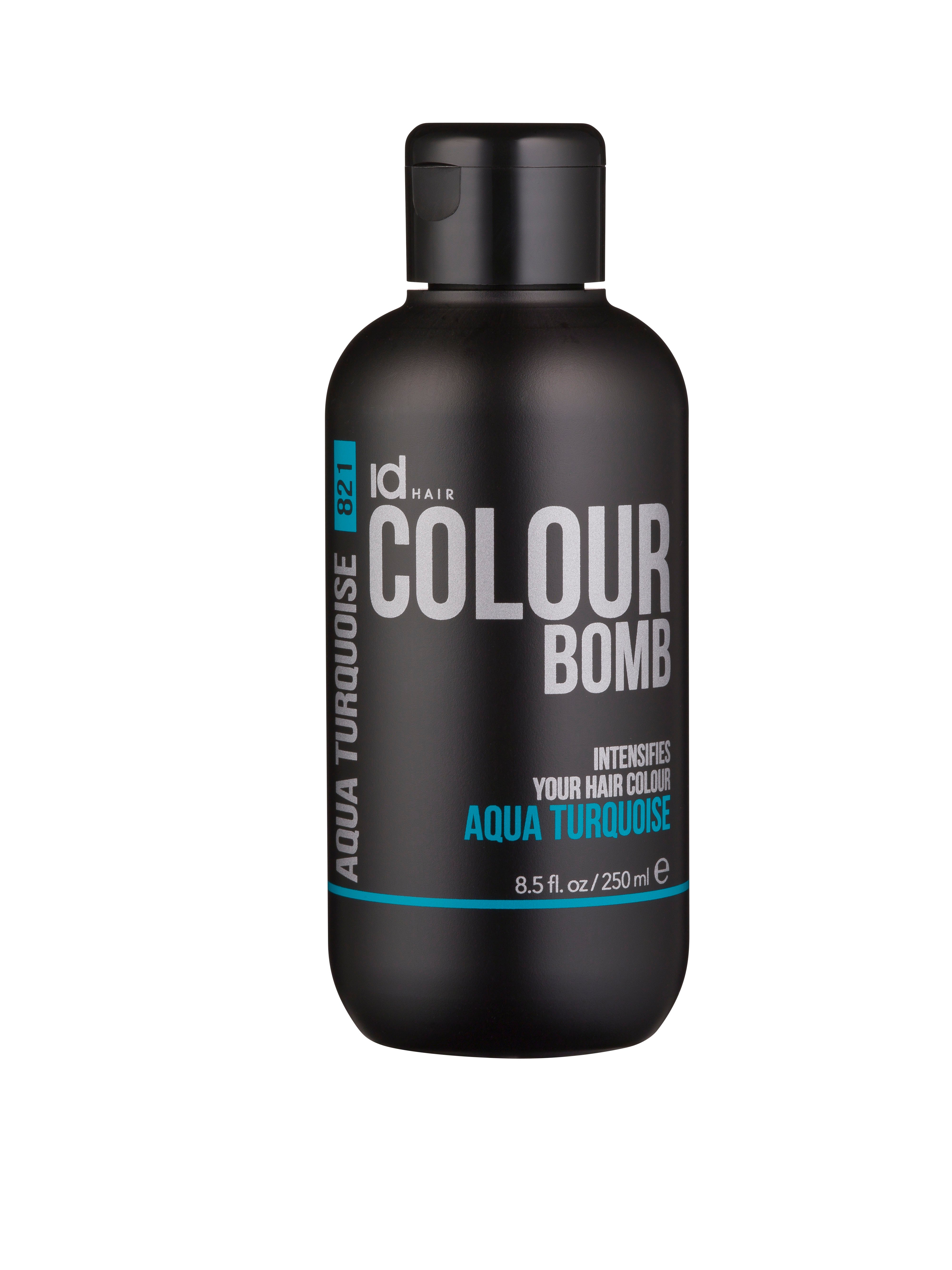 IdHAIR - Colour Bomb 250 ml - Aqua Turquoise - Skjønnhet
